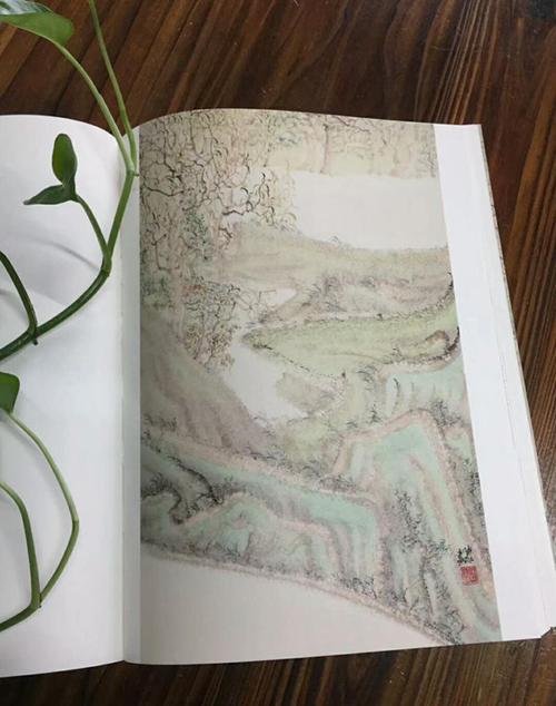 《河畔》(田绍登&middot;付红中国画作品展专辑)出品